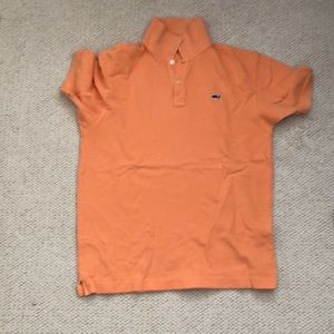 Vineyard Vines Orange Mens Small Polo